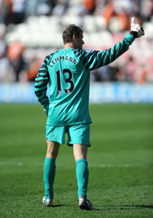 Framed Print : Arsenal's Triumph: Jens Lehmann's Unforgettable Performance in Arsenal's 3-1 Victory over Blackpool