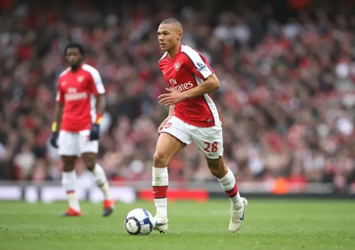 Framed Print : Arsenal's Triumph: Kieran Gibbs Stars in 3-1 Victory over Birmingham City (2009)