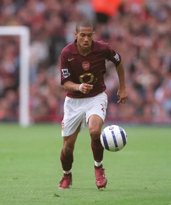 Framed Print : Arsenal's Triumph over Manchester City: Gael Clichy in Action, FA Premier League 2005, Highbury, London Framed Print : Arsenal's Triumph over Manchester City: Gael Clichy in Action, FA Premier League 2005, Highbury, London