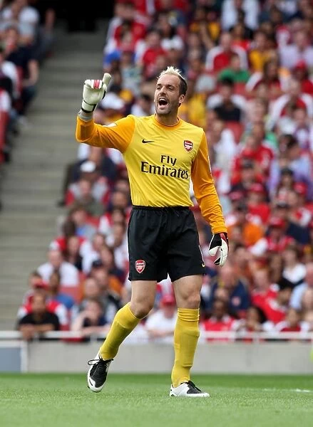 Arsenal's Triumph: Manuel Almunia's Shut-Out in the Emirates Cup - 3-0 Victory Over Rangers