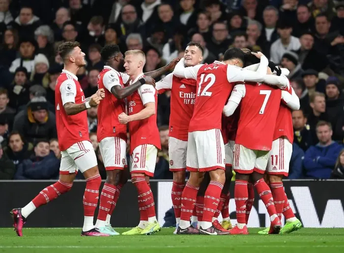 Framed Print : Arsenal's Triumph: Martin Odegaard's Goal Celebration vs. Tottenham, Premier League 2022-23 Framed Print : Arsenal's Triumph: Martin Odegaard's Goal Celebration vs. Tottenham, Premier League 2022-23