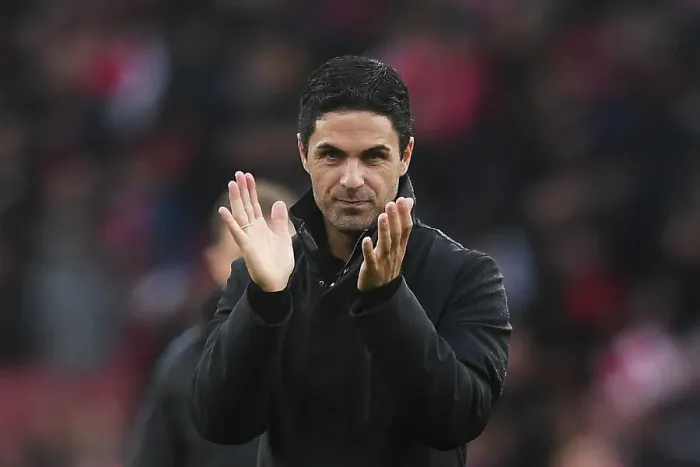 Framed Print : Arsenal's Triumph: Mikel Arteta Celebrates with Fans after Beating Sheffield United (2023-24) Framed Print : Arsenal's Triumph: Mikel Arteta Celebrates with Fans after Beating Sheffield United (2023-24)