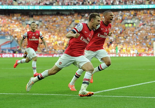 Arsenal's Triumph: Ramsey Scores the Third in FA Cup Final Victory over Hull City