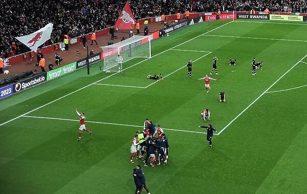 Arsenal's Triumph: Reiss Nelson Scores the Game-Changing Third Goal (2022-23)