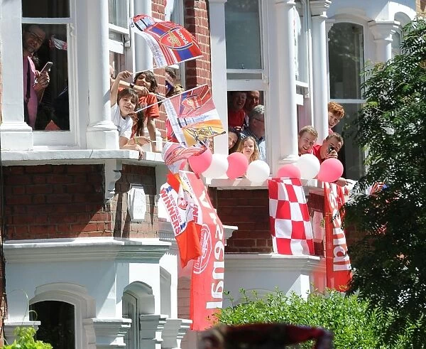 Arsenal's Triumph: Uniting Islington with the FA Cup Champions (2014)