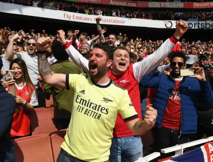 Framed Print : Arsenal's Triumphant Third Goal: Celebrating Victory Over Manchester United (2021-22) Framed Print : Arsenal's Triumphant Third Goal: Celebrating Victory Over Manchester United (2021-22)