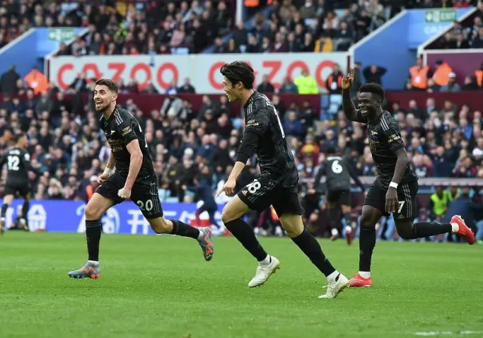 Framed Print : Arsenal's Triumphant Third Goal: Own Goal by Emi Martinez Against Aston Villa (2022-23) Framed Print : Arsenal's Triumphant Third Goal: Own Goal by Emi Martinez Against Aston Villa (2022-23)