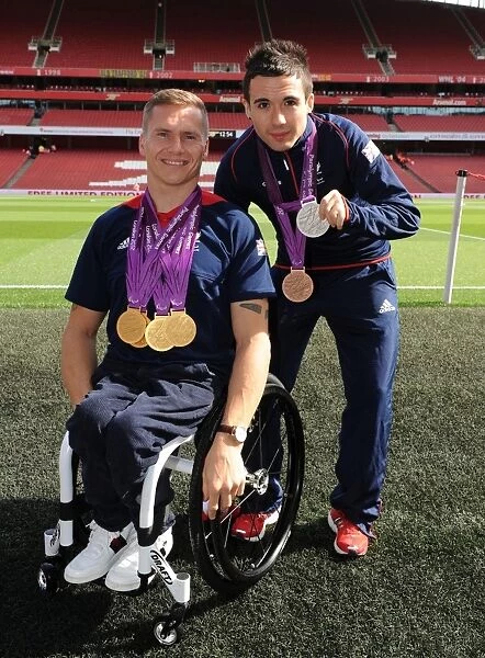 Arsenal's Triumphant Paralympic Champions Victory: David Weir and Will Bayley Join Forces in a 6-1 Premier League Win over Southampton
