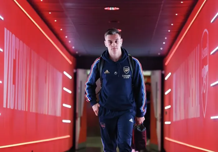 Framed Print : Arsenal's Trossard Arrives at Emirates Stadium Ahead of Arsenal v Brentford Premier League Clash Framed Print : Arsenal's Trossard Arrives at Emirates Stadium Ahead of Arsenal v Brentford Premier League Clash
