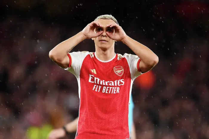 Framed Print : Arsenal's Trossard Scores Brace: Arsenal 2-0 PSV Eindhoven, UEFA Champions League 2023-24 Framed Print : Arsenal's Trossard Scores Brace: Arsenal 2-0 PSV Eindhoven, UEFA Champions League 2023-24