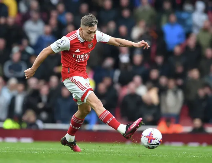 Framed Print : Arsenal's Trossard Scores Brilliant Goals: Dominating Leeds United in Premier League Showdown Framed Print : Arsenal's Trossard Scores Brilliant Goals: Dominating Leeds United in Premier League Showdown
