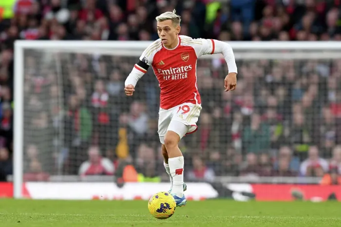 Framed Print : Arsenal's Trossard Scores at Emirates: Arsenal FC vs Sheffield United, Premier League 2023-24