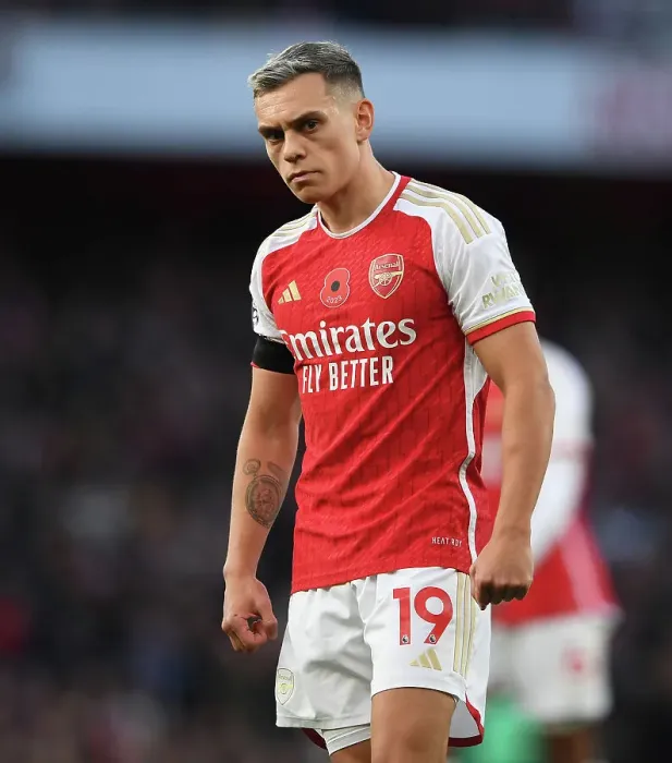 Framed Print : Arsenal's Trossard Shines: Overpowering Burnley in the 2023-24 Premier League