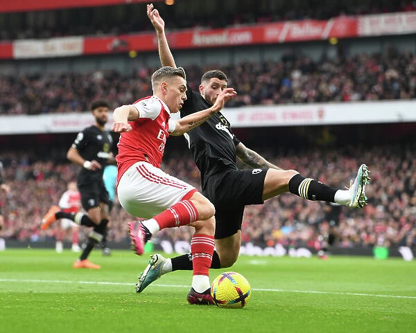 Arsenal's Trossard Shines in Premier League Clash Against AFC Bournemouth, March 2023