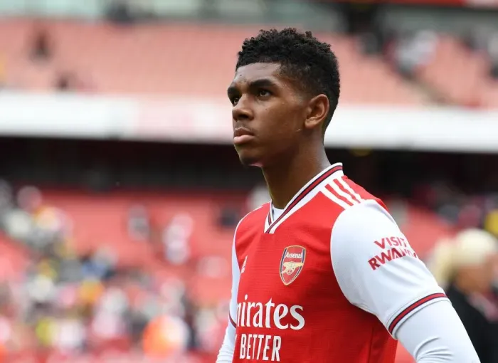 Framed Print : Arsenal's Tyreece John-Jules Post-Match at Emirates Cup Against Olympique Lyonnais (2019) Framed Print : Arsenal's Tyreece John-Jules Post-Match at Emirates Cup Against Olympique Lyonnais (2019)