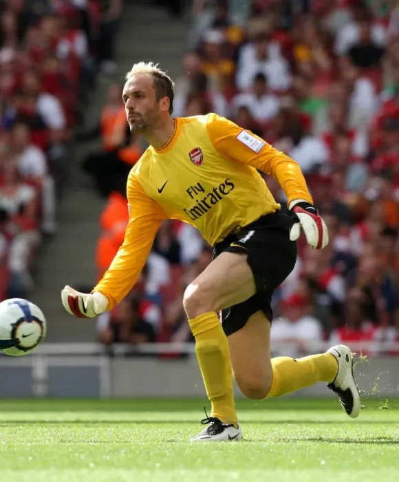 Framed Print : Arsenal's Unbeatable Wall: Manuel Almunia's Shut-Out in Arsenal's 3-0 Victory Over Rangers (Emirates Cup, 2009) Framed Print : Arsenal's Unbeatable Wall: Manuel Almunia's Shut-Out in Arsenal's 3-0 Victory Over Rangers (Emirates Cup, 2009)