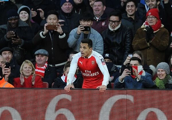 Arsenal's Unforgettable FA Cup Triumph: Alexis Sanchez's Passionate Moment with Fans vs Burnley