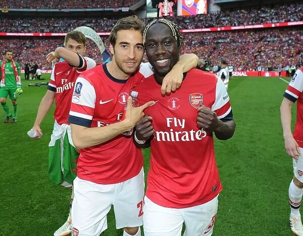 Arsenal's Unforgettable FA Cup Victory: Flamini and Sagna's Emotional Celebration
