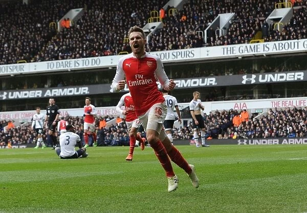 Arsenal's Unforgettable Victory: Ramsey Scores Game-Winning Goal Against Tottenham Hotspur in the Premier League (2015-16)