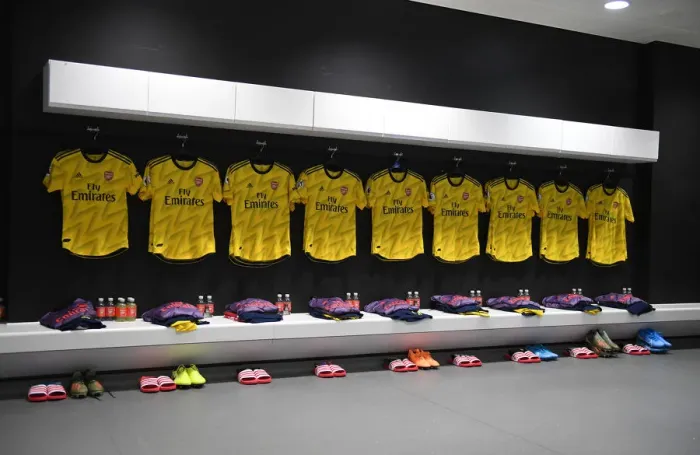 Framed Print : Arsenal's Unified Focus: The Pre-Match Huddle Before West Ham Clash, Premier League 2019-20 Framed Print : Arsenal's Unified Focus: The Pre-Match Huddle Before West Ham Clash, Premier League 2019-20