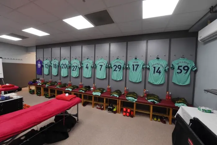 Framed Print : Arsenal's United Front: Pre-Match Huddle Before Burnley Clash, Premier League 2018-19