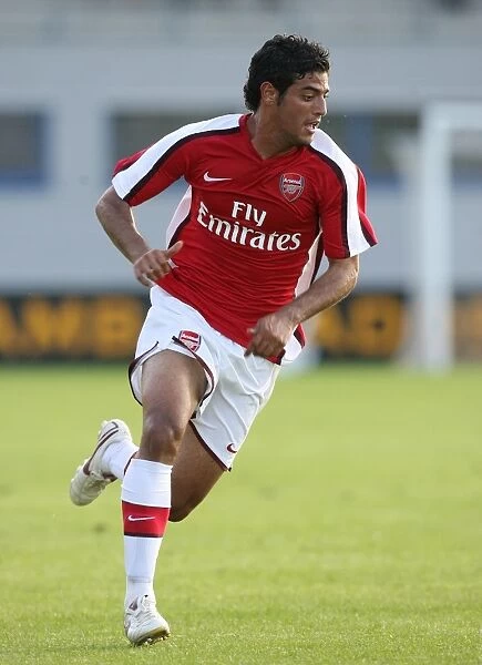 Arsenal's Unstoppable Carlos Vela: The Historic 10-2 Win Against Burgenland (2008)