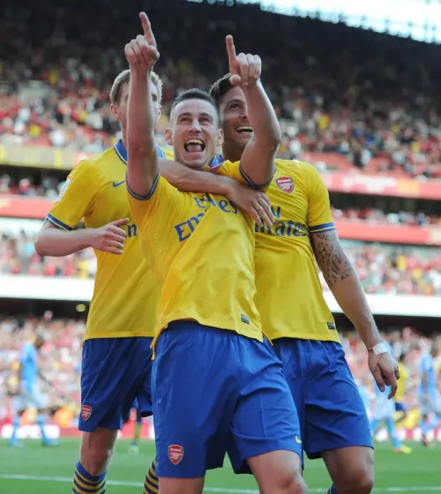 Framed Print : Arsenal's Unstoppable Trio: Koscielny, Mertesacker, and Giroud's Goals in Emirates Cup Victory (2013-14) - The Unbeatable Partnership of Laurent Koscielny, Per Mertesacker, and Olivier Giroud Framed Print : Arsenal's Unstoppable Trio: Koscielny, Mertesacker, and Giroud's Goals in Emirates Cup Victory (2013-14) - The Unbeatable Partnership of Laurent Koscielny, Per Mertesacker, and Olivier Giroud