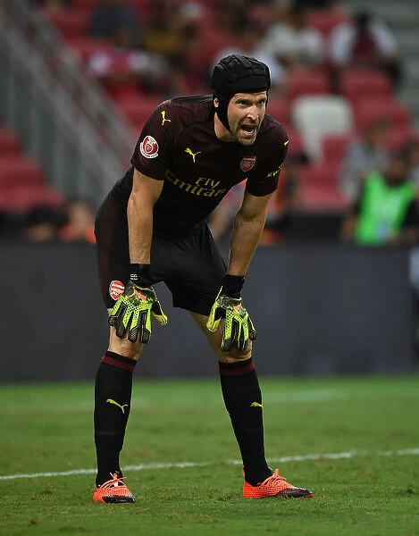 Arsenal's Unwavering Guardian: Petr Cech vs Atletico Madrid in 2018 International Champions Cup