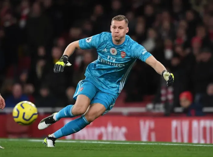 Framed Print : Arsenal's Unwavering Shield: Bernd Leno's Focused Performance Against Manchester City (December 2019) Framed Print : Arsenal's Unwavering Shield: Bernd Leno's Focused Performance Against Manchester City (December 2019)