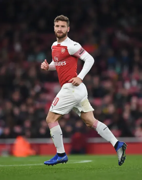 Framed Print : Arsenal's Unyielding Defender: Shkodran Mustafi in Carabao Cup Clash Against Blackpool Framed Print : Arsenal's Unyielding Defender: Shkodran Mustafi in Carabao Cup Clash Against Blackpool