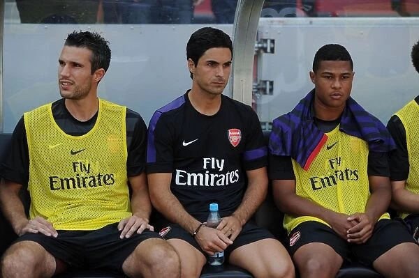 Arsenal's Van Persie, Arteta, and Gnabry Pre-Season Encounter with FC Cologne (2012)