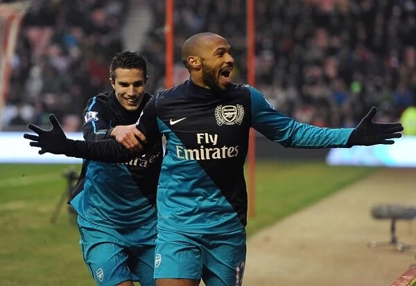 Arsenal's Victory: 2-1 over Sunderland in the Premier League at Stadium of Light, 11 / 2 / 12