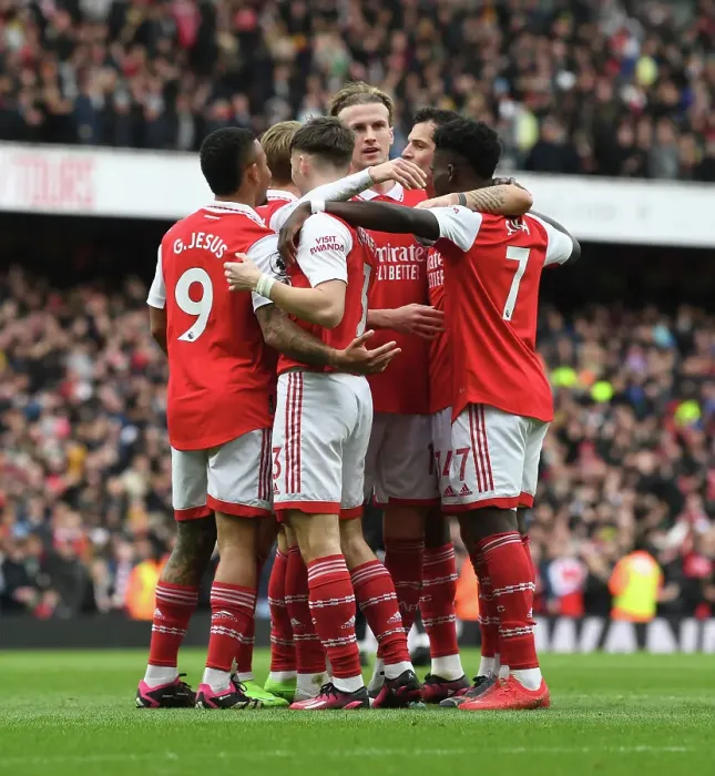 Framed Print : Arsenal's Victory Celebration: Bukayo Saka Scores the Fourth Goal Against Crystal Palace (2022-23) Framed Print : Arsenal's Victory Celebration: Bukayo Saka Scores the Fourth Goal Against Crystal Palace (2022-23)
