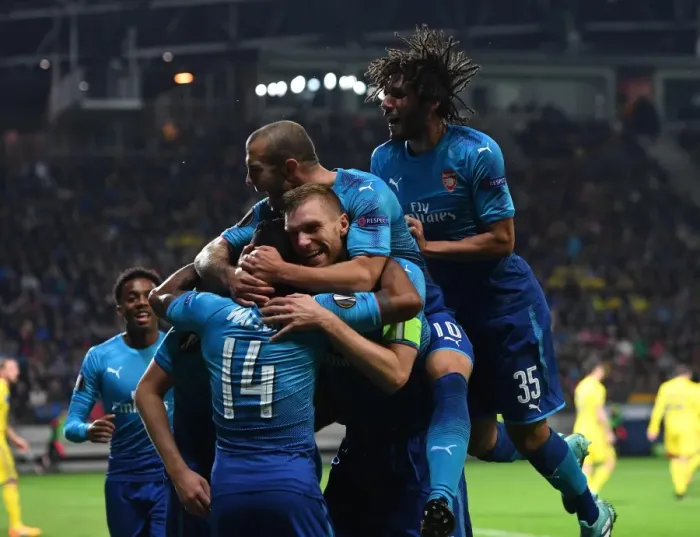 Framed Print : Arsenal's Victory Celebration: Holding, Mertesacker, Elneny, Walcott, and Wilshere Framed Print : Arsenal's Victory Celebration: Holding, Mertesacker, Elneny, Walcott, and Wilshere