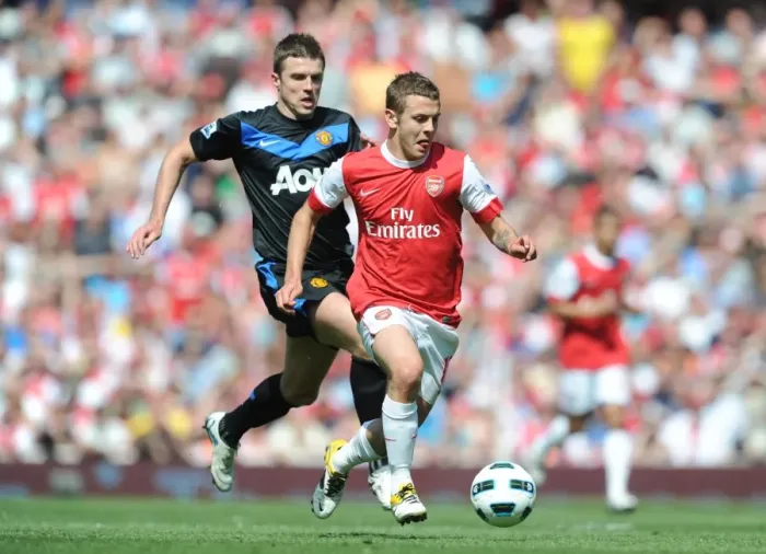 Framed Print : Arsenal's Victory: Jack Wilshere Outshines Michael Carrick (1:0) Framed Print : Arsenal's Victory: Jack Wilshere Outshines Michael Carrick (1:0)