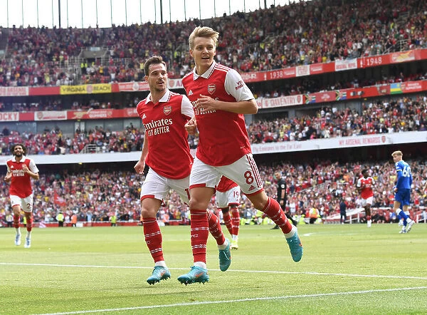 Arsenal's Victory: Martin Odegaard Scores Fifth Goal Against Everton (2021-22)