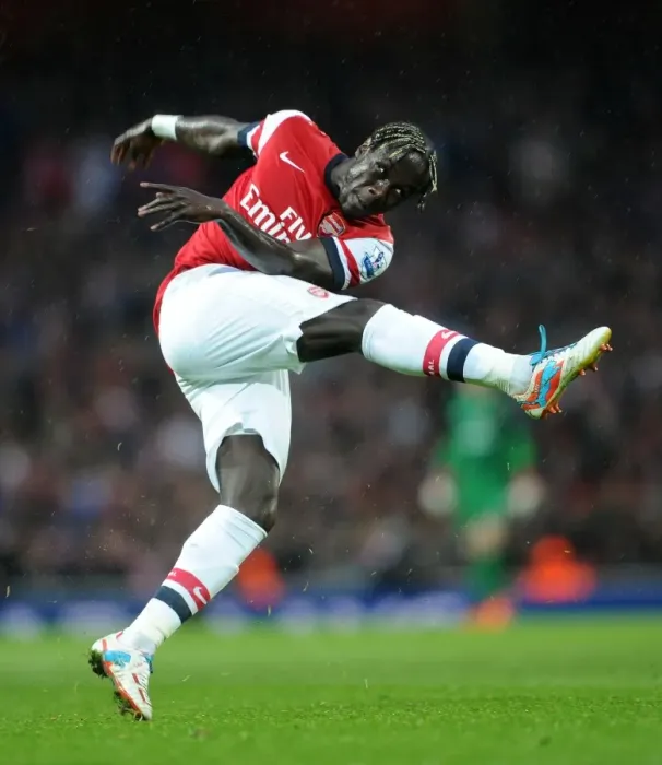 Framed Print : Arsenal's Victory: Sagna's Stunner vs. Wigan Athletic (4-1), Barclays Premier League 12-'13