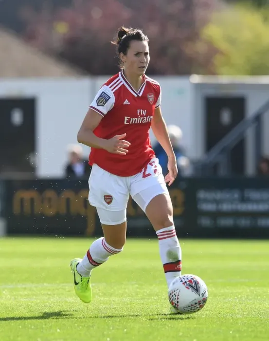 Framed Print : Arsenal's Viki Schnaderbeck in Action: Arsenal Women vs. West Ham United (2019-20 WSL) Framed Print : Arsenal's Viki Schnaderbeck in Action: Arsenal Women vs. West Ham United (2019-20 WSL)