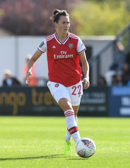 Framed Print : Arsenal's Viki Schnaderbeck in Action: Arsenal Women vs West Ham United (2019-20 WSL) Framed Print : Arsenal's Viki Schnaderbeck in Action: Arsenal Women vs West Ham United (2019-20 WSL)