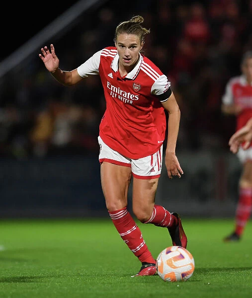Arsenal's Vivianne Miedema in Action: Arsenal Women vs. Brighton & Hove Albion - 2022-23 Barclays WSL