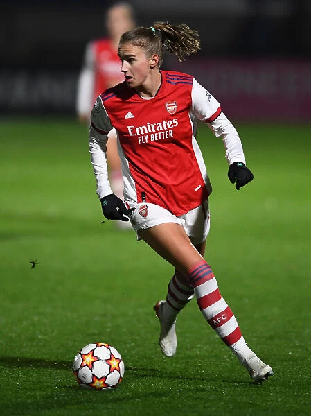 Arsenal's Vivianne Miedema in Action during UEFA Women's Champions League Match