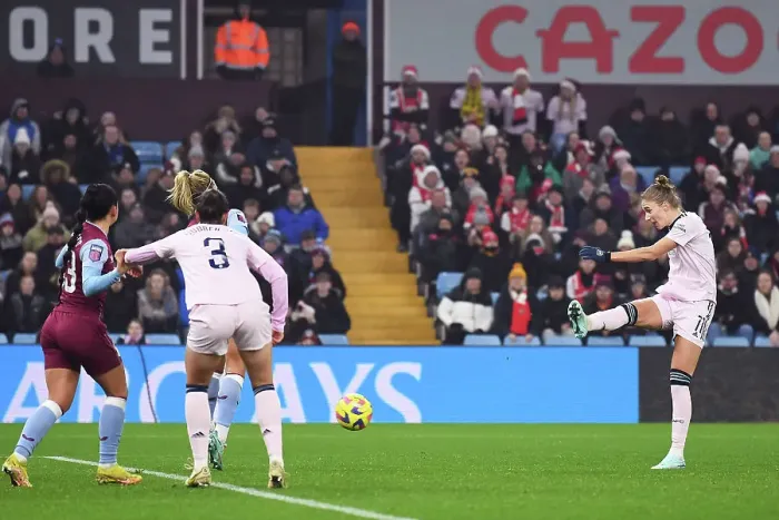 Framed Print : Arsenal's Vivianne Miedema Scores Second Goal Against Aston Villa in FA Women's Super League Framed Print : Arsenal's Vivianne Miedema Scores Second Goal Against Aston Villa in FA Women's Super League