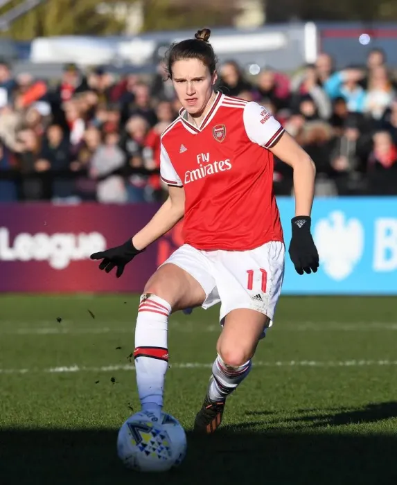 Framed Print : Arsenal's Vivianne Miedema Shines: Arsenal Women vs. Chelsea FA WSL Showdown