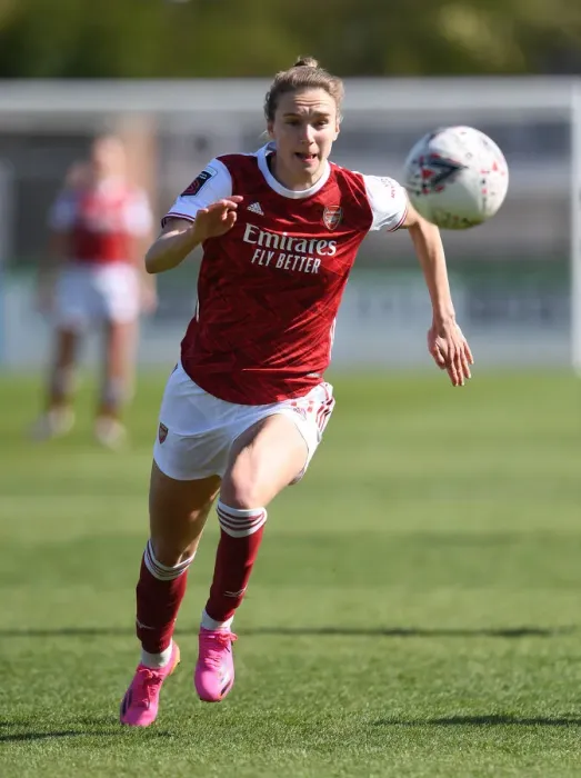 Framed Print : Arsenal's Vivianne Miedema Shines in Empty Meadow Park: Arsenal Women's Dominant Victory over Brighton & Hove Albion (2021) Framed Print : Arsenal's Vivianne Miedema Shines in Empty Meadow Park: Arsenal Women's Dominant Victory over Brighton & Hove Albion (2021)