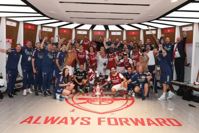Framed Print : Arsenal's Empty Wembley FA Cup Victory Over Chelsea (2020)