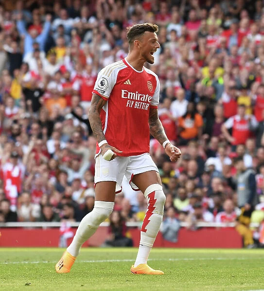 Arsenal's White Scores Fifth Goal in Thrilling Victory over Wolverhampton Wanderers (2022-23)