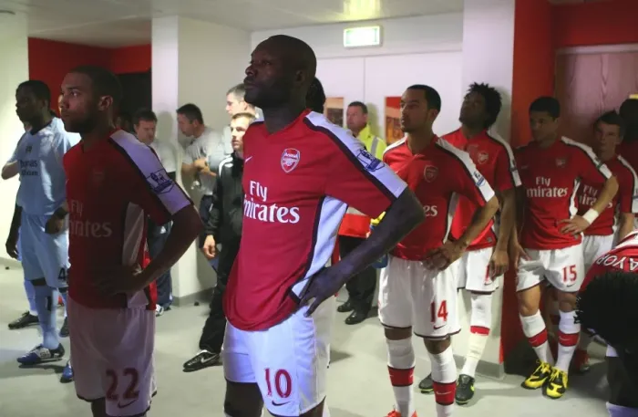 Framed Print : Arsenal's William Gallas Secures Victory: 2-0 Over Manchester City, Barclays Premier League, Emirates Stadium, 2009 Framed Print : Arsenal's William Gallas Secures Victory: 2-0 Over Manchester City, Barclays Premier League, Emirates Stadium, 2009
