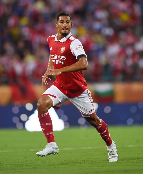 Arsenal's William Saliba Faces Off Against Chelsea in Florida Cup Showdown