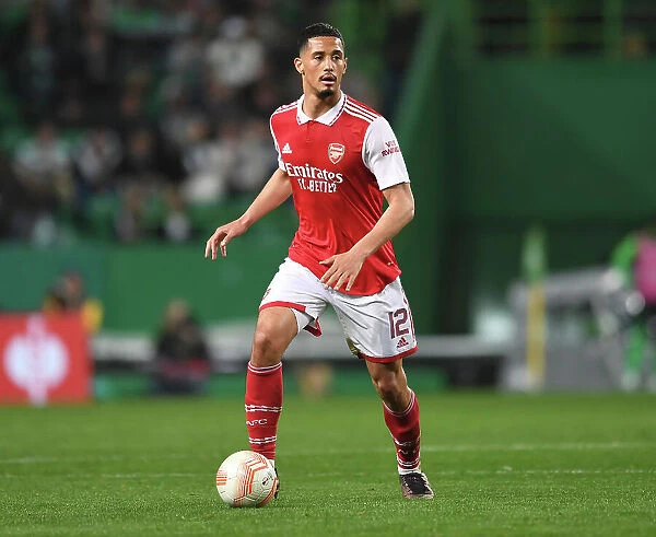 Arsenal's William Saliba Faces Off Against Sporting CP in Europa League Round of 16