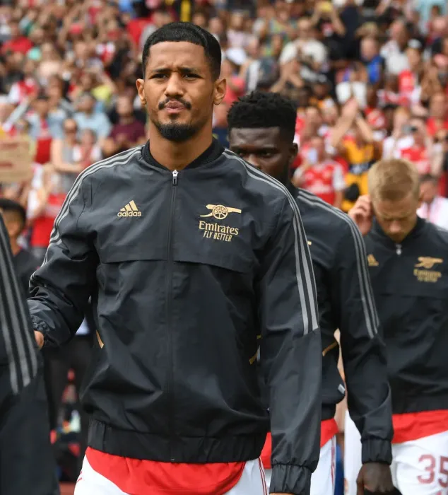 Framed Print : Arsenal's William Saliba Gears Up: Arsenal v Sevilla - Emirates Cup 2022 Framed Print : Arsenal's William Saliba Gears Up: Arsenal v Sevilla - Emirates Cup 2022